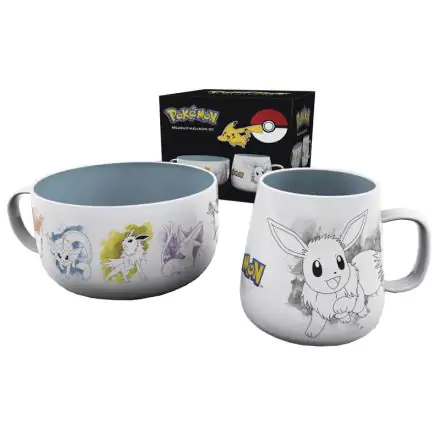 Pokemon Evee breakfast set product photo