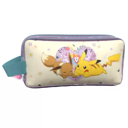 Pokemon Flowers triple pencil case termékfotója