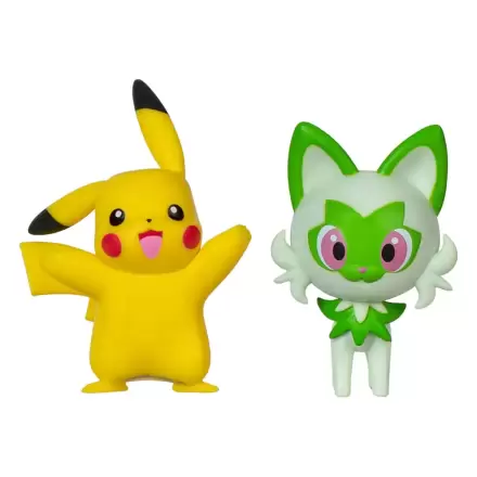 Pokémon Gen IX Battle Figure Pack Mini Figure 2-Pack Pikachu & Sprigatito 5 cm termékfotója