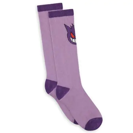 Pokémon Knee High Socks Gengar 39-42 termékfotója