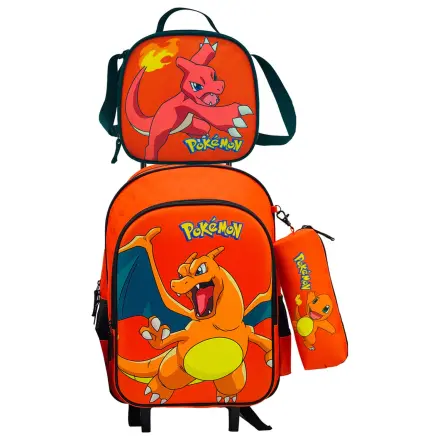 Pokemon Trolley set + pencil case + lunch bag product photo