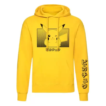 Pokemon Hooded Sweater Pikachu Katakana termékfotója