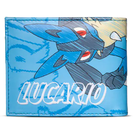 Pokémon Bifold Wallet Lucario termékfotója