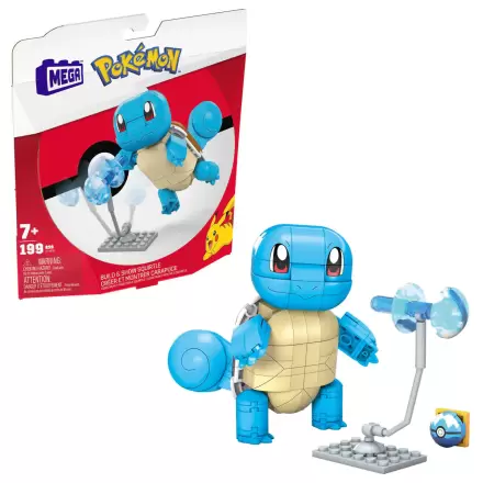 Pokémon Mega Construx Wonder Builders Construction Set Squirtle 10 cm termékfotója