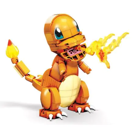 Pokémon Mega Construx Wonder Builders Construction Set Charmander 10 cm termékfotója