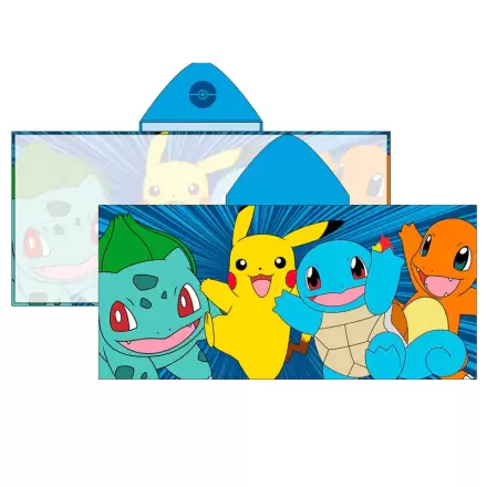 Pokemon microfibre poncho towel termékfotója