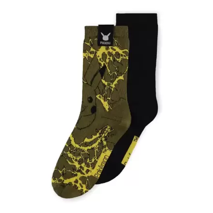 Pokemon Socks 2-Pack Pikachu 43-46 termékfotója