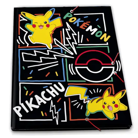 Pokemon Pikachu A4 folder with flaps termékfotója