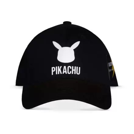 Pokemon Curved Bill Cap Pikachu Black termékfotója