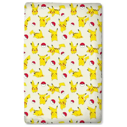 Pokémon Pikachu Fitted Sheet 90 x 200 product photo