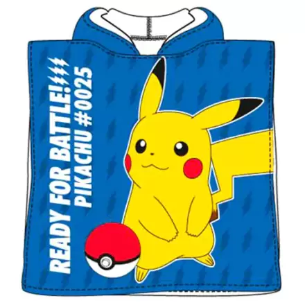 Pokemon Pikachu microfibre poncho towel product photo