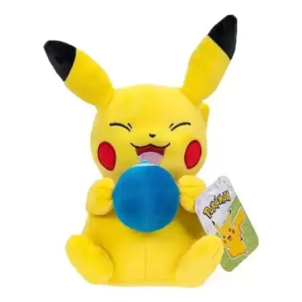 Pokémon Plush Figure Pikachu with Oran Berry Accy 20 cm termékfotója