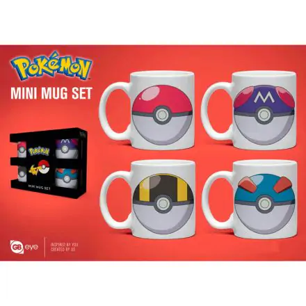 Pokemon Pokeball espresso cup set product photo