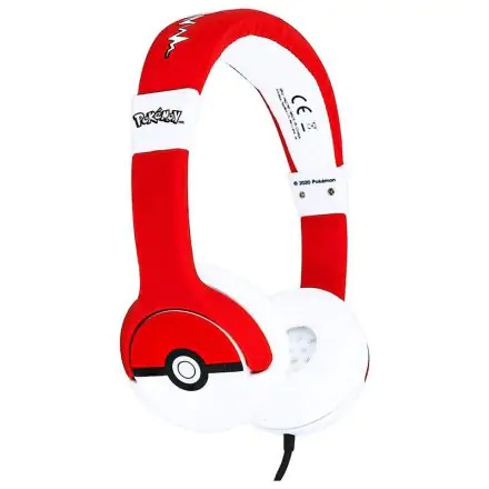 Pokemon Pokeball kids headphones termékfotója