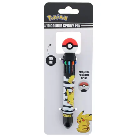 Pokémon Multi Colour Pen Spinny Pokéball product photo