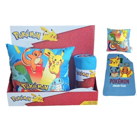 Pokemon polar blanket + cushion set termékfotója