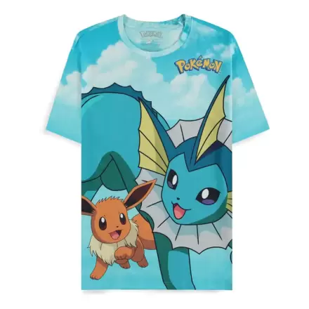 Pokémon T-Shirt Mirage AOP Eevee Evolutions termékfotója