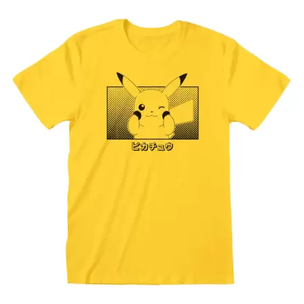 Pokemon T-Shirt Pikachu Katakana termékfotója