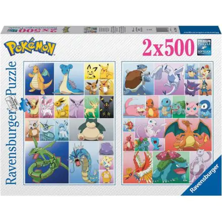Pokemon puzzle 2x500pcs product photo