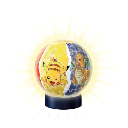 Pokémon 3D Puzzle NightLight Puzzle Ball (72 pieces) product photo