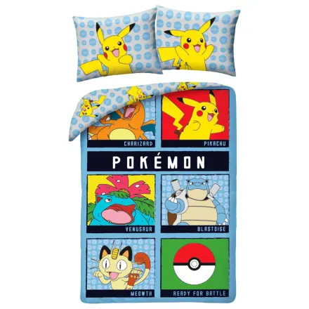 Pokemon Ready for Battle Duvet Cover product photo