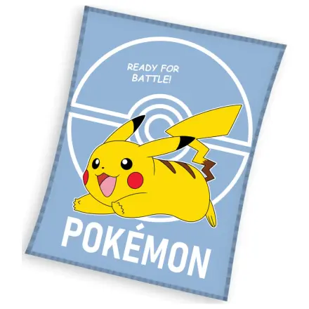 Pokémon Ready for Battle fleece blanket product photo