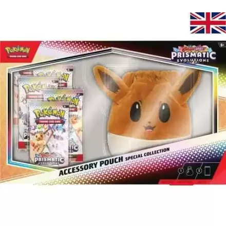 Pokémon TCG Scarlet & Violet 08.5 Prismatic Evolutions Eevee Accessory Pouch Collection *English Version* product photo