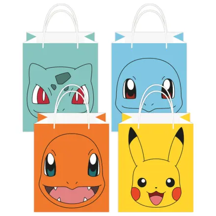 Pokémon Thunder paper bag 8 pcs product photo