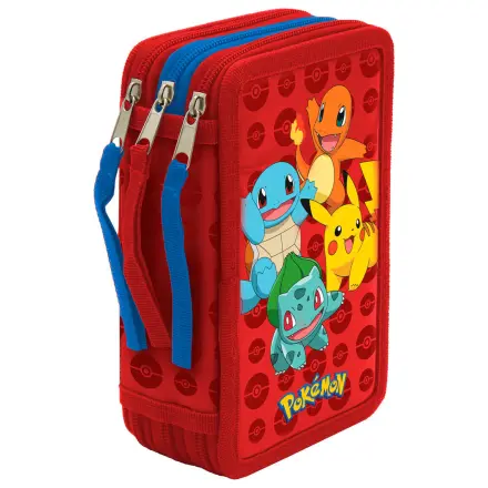 Pokemon triple pencil case 39pcs product photo