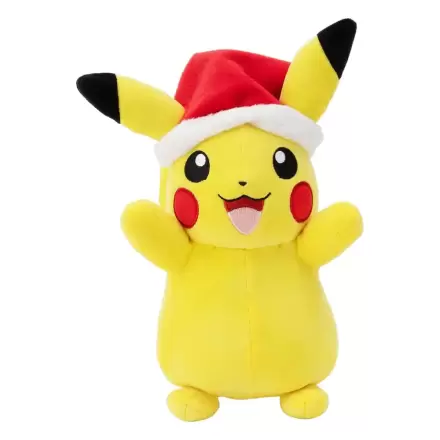 Pokémon Plush Figure Winter Pikachu with Christmas Hat 20 cm termékfotója