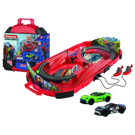 Police Chase Race in a Case Racing circuit product photo