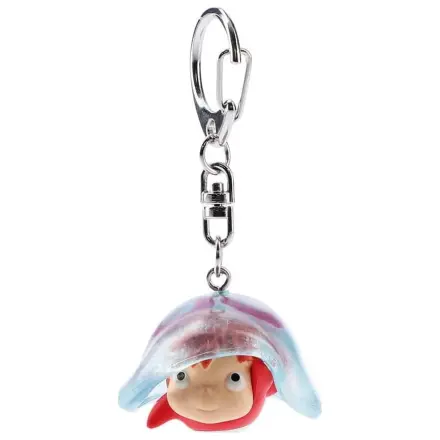 Ponyo 3D Keychain Ponyo and jellyfish product photo