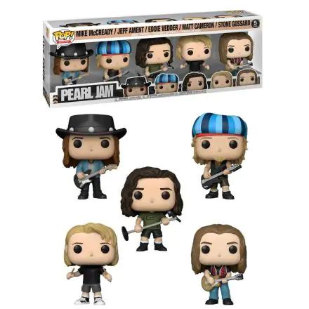 Pearl Jam POP! Rocks Vinyl Figure 5-Pack 9 cm product photo
