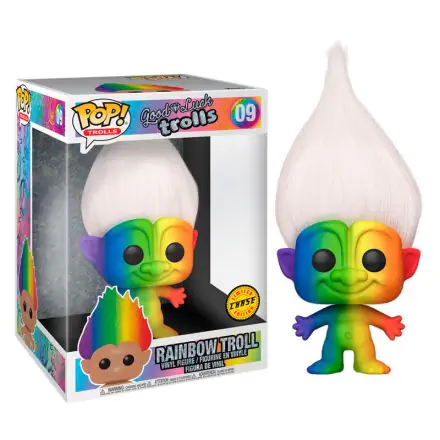 POP figure 10-Inch Troll Multicolored Hair Rainbow Chase product photo
