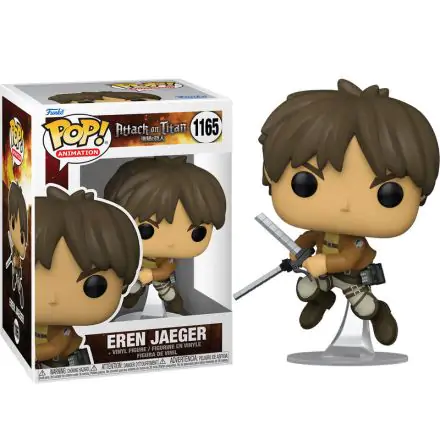 Attack on Titan POP! Animation Vinyl Figure Eren Yeager 9 cm termékfotója