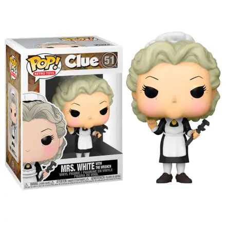 Clue POP! Movies Vinyl Figure Mrs. White w/Wrench 9 cm product photo