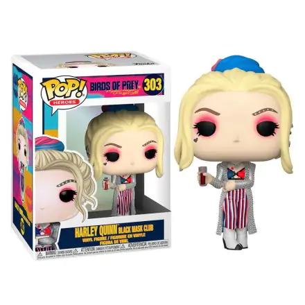 Birds of Prey POP! Heroes Vinyl Figure Harley Quinn (Black Mask Club) 9 cm product photo