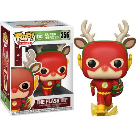 DC Comics POP! Heroes Vinyl Figure DC Holiday: The Flash Holiday Dash 9 cm product photo