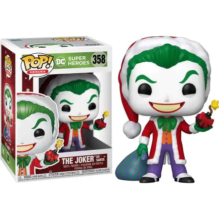 DC Comics POP! Heroes Vinyl Figure DC Holiday: The Joker as Santa 9 cm product photo