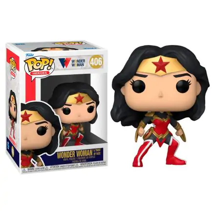 Wonder Woman 80th Anniversary POP! Heroes Vinyl Figure Wonder Woman (A Twist Of Fate) 9 cm product photo