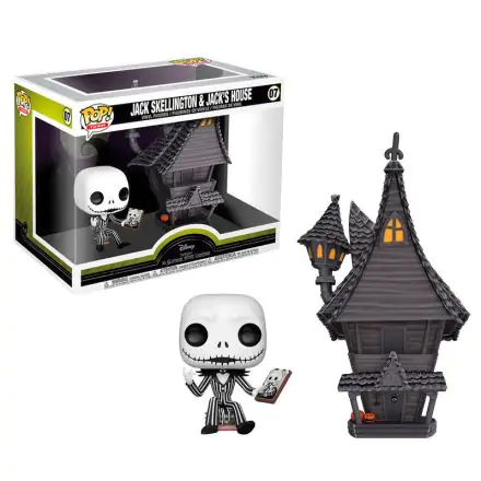 Nightmare before Christmas POP! Town Vinyl Figure Jack & Jack's House 9 cm product photo