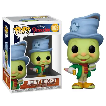 Pinocchio 80th Anniversary POP! Disney Vinyl Figure Street Jiminy 9 cm termékfotója