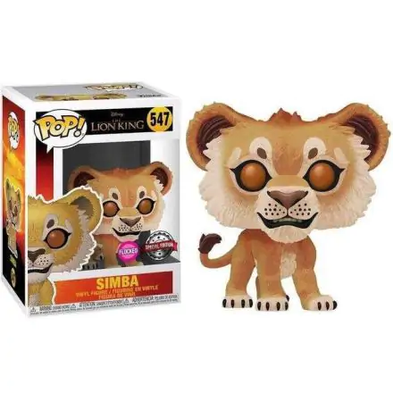 POP figure Disney The Lion King Simba Flocked Exclusive product photo