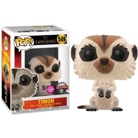 POP figure Disney The Lion King Timon Flocked Exclusive product photo