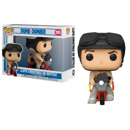 Dumb and Dumber POP! Rides Vinyl Figure Lloyd Christmas on Bicycle 18 cm product photo