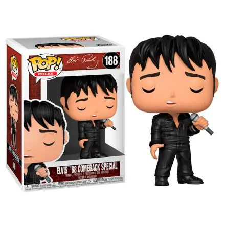 Elvis Presley POP! Rocks Vinyl Figure Elvis - '68 Comeback Special 9 cm product photo