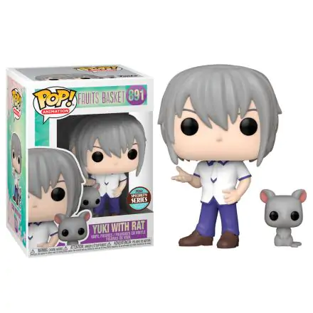 Fruits Basket POP! Animation Vinyl Figure Specialty Series Yuki Soma w/Rat 9 cm product photo