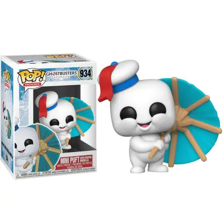 Ghostbusters: Afterlife POP! Vinyl Figure Mini Puft w/Cocktail Umbrella 9 cm product photo