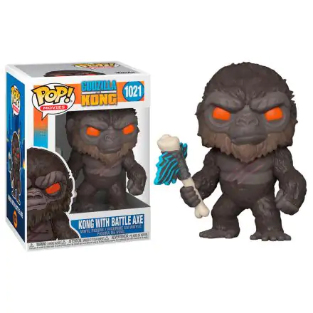 Godzilla Vs Kong POP! Movies Vinyl Figure King Kong with Axe 9 cm termékfotója