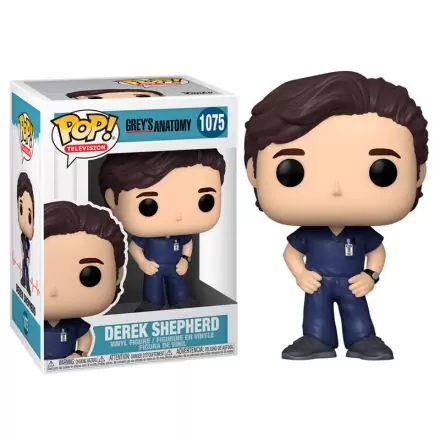 Grey's Anatomy POP! TV Vinyl Figure Derek Shepherd 9 cm product photo